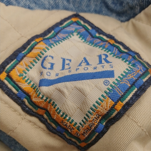 Jean Jacket Hand Stitched Looney Toons
